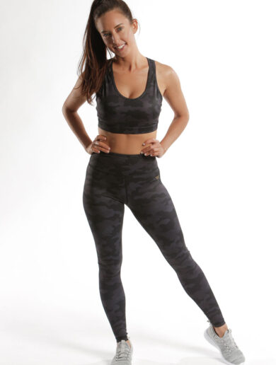 Raven Leggings - Dark Camo